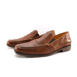 SANDRO MOSCOLONI EASY COGNAC VENETIAN LOAFER 9 D